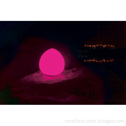 led furniture lights,rock shape,rechargeable and color changing